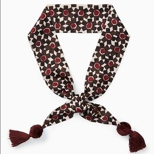 Kate Spade Moroccan Tile Skinny Hair Scarf